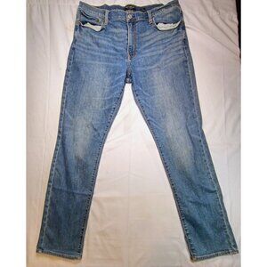 Lucky Brand Jeans Mens Medium Wash 38x34 Blue Denim 410 Athletic Slim Fit
